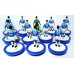 Subbuteo Andrew Table Soccer Sampdoria 2007-08 on Classic Lightweight bases